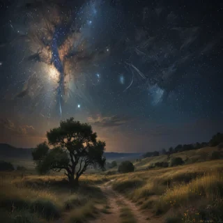 starry night wallpaper