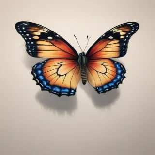 picture of a butterfly drawing