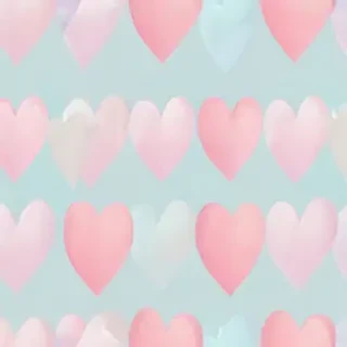 pastel heart background