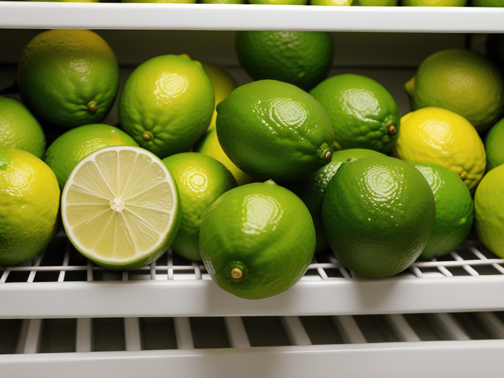 how long do limes last in the fridge