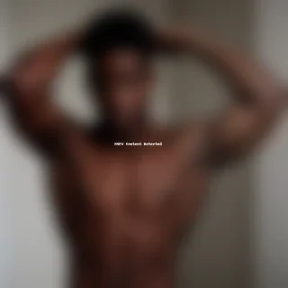 black male shirtless
