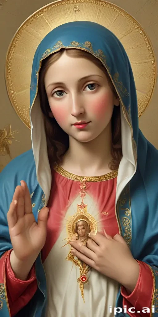 virgin mary image