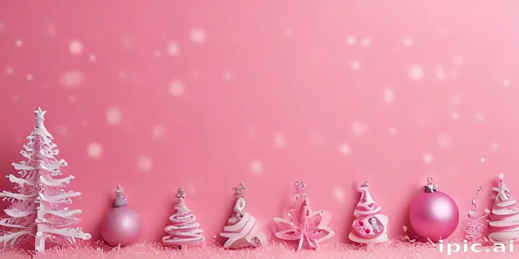 christmas pink backgrounds