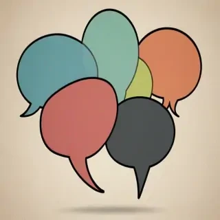 speech bubble clip art
