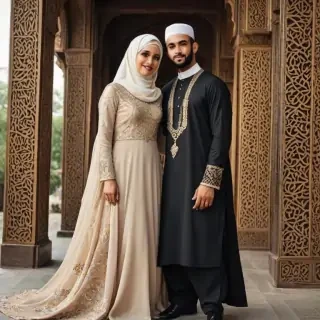 muslim couple