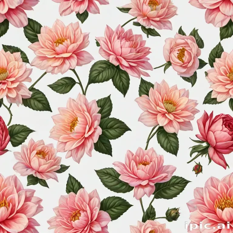 aesthetic flowers transparent background