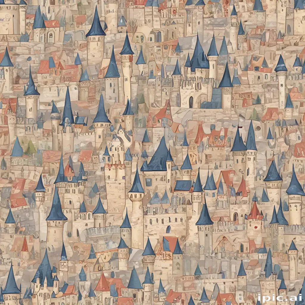 castle in cartoon