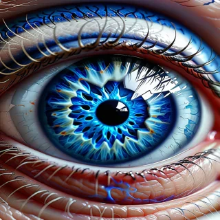 blue eyeball png