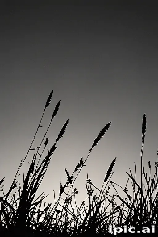 grass silhouette