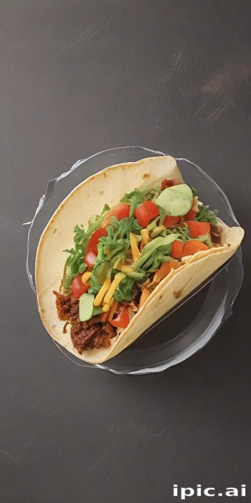 transparent taco