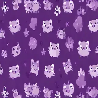 cute purple background