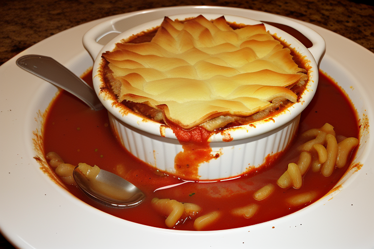 shepherd's pie with tomato soup