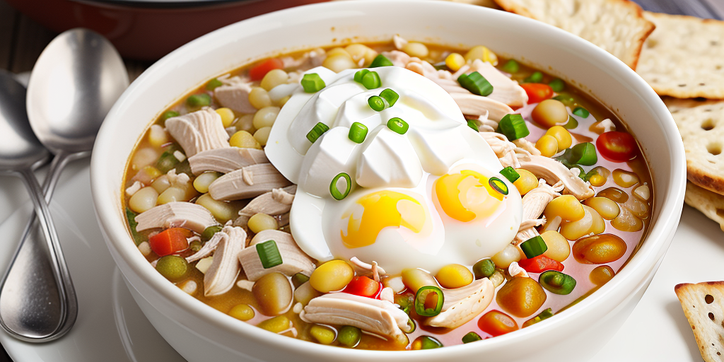 what to eat with white chicken chili