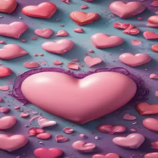 cute heart backgrounds