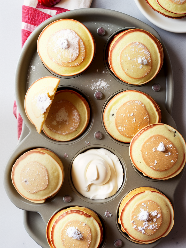 how to make muffin mix into pancakes