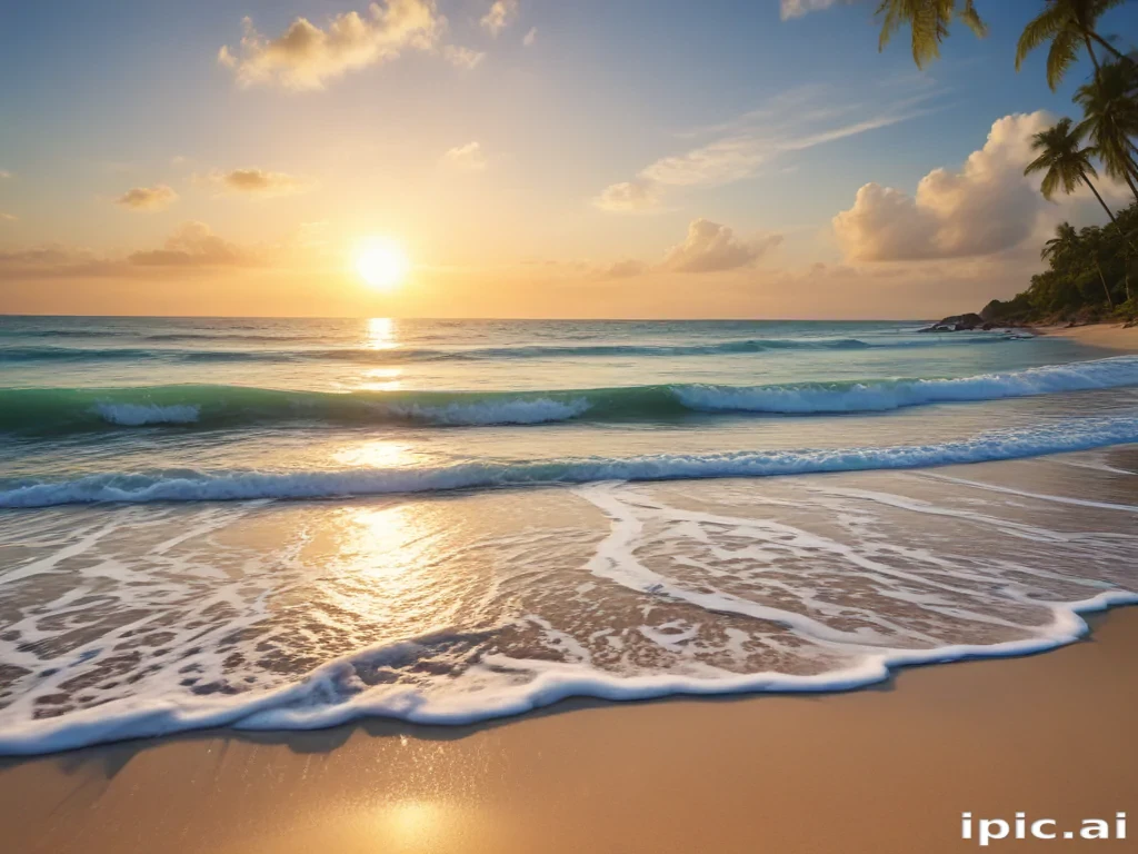 summer beach background
