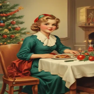 free printable vintage christmas images