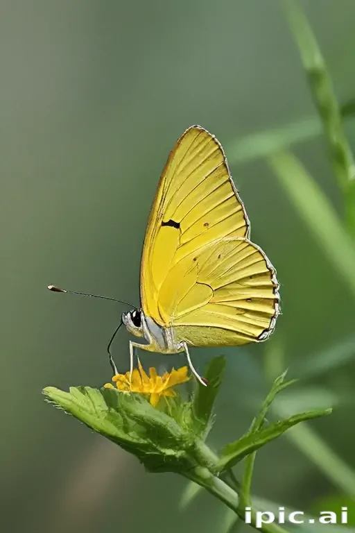 yellow butterfly