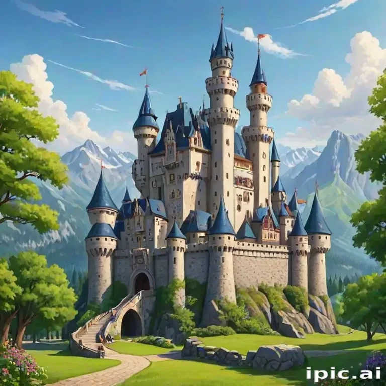 cartoon castel