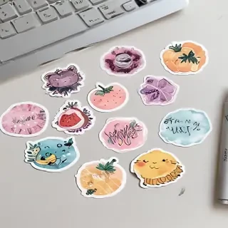 printable sticker aesthetic