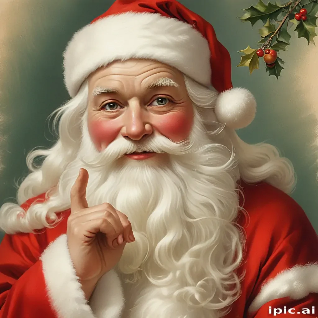 vintage santa images