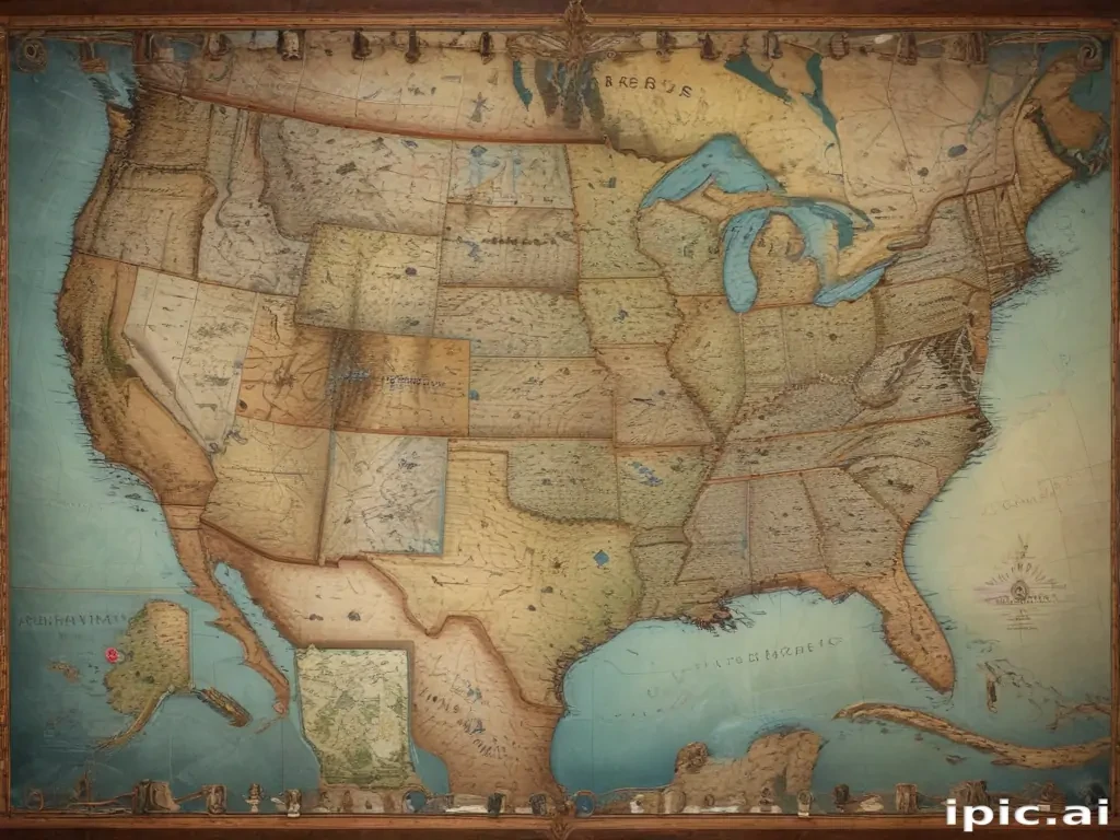 map of the united states