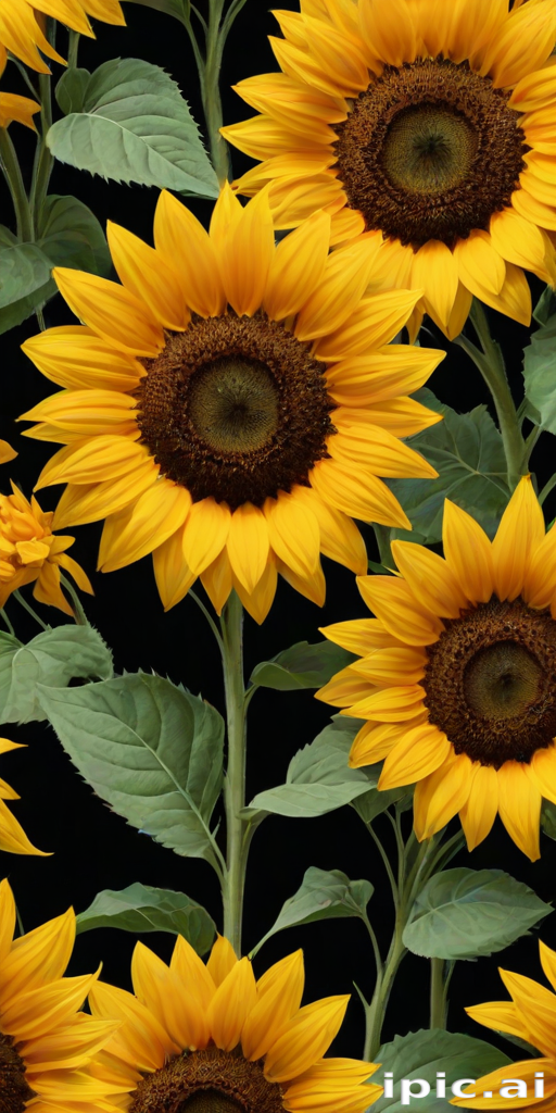 sunflower backgrounds aesthetic