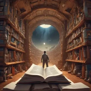 book cartoon image