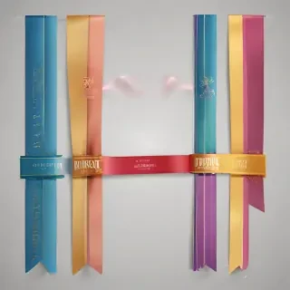 ribbon banners