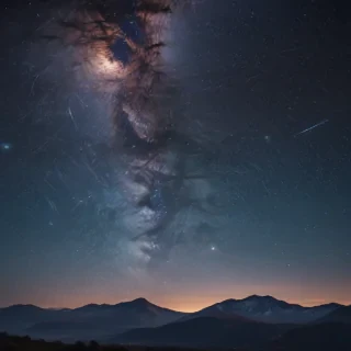 starry background aesthetic