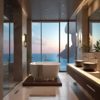 bathroom background
