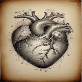 hand drawn heart