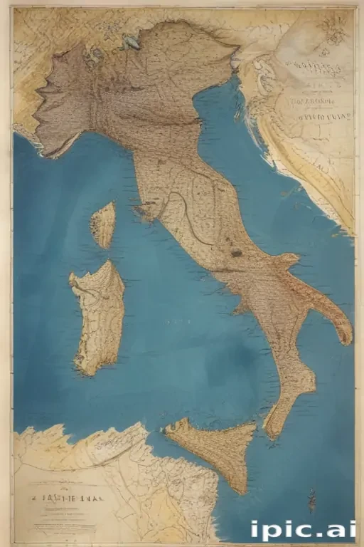 map of italy