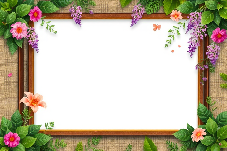 png frame border