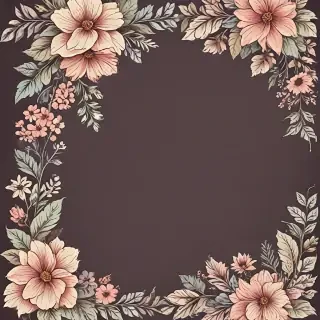 clipart floral border