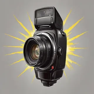 camera flash clipart