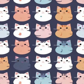 kawaii cats wallpaper