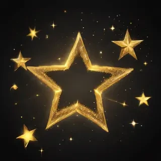 sparkling stars png