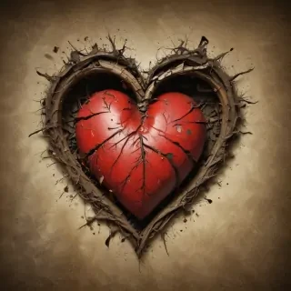 heart broke wallpaper