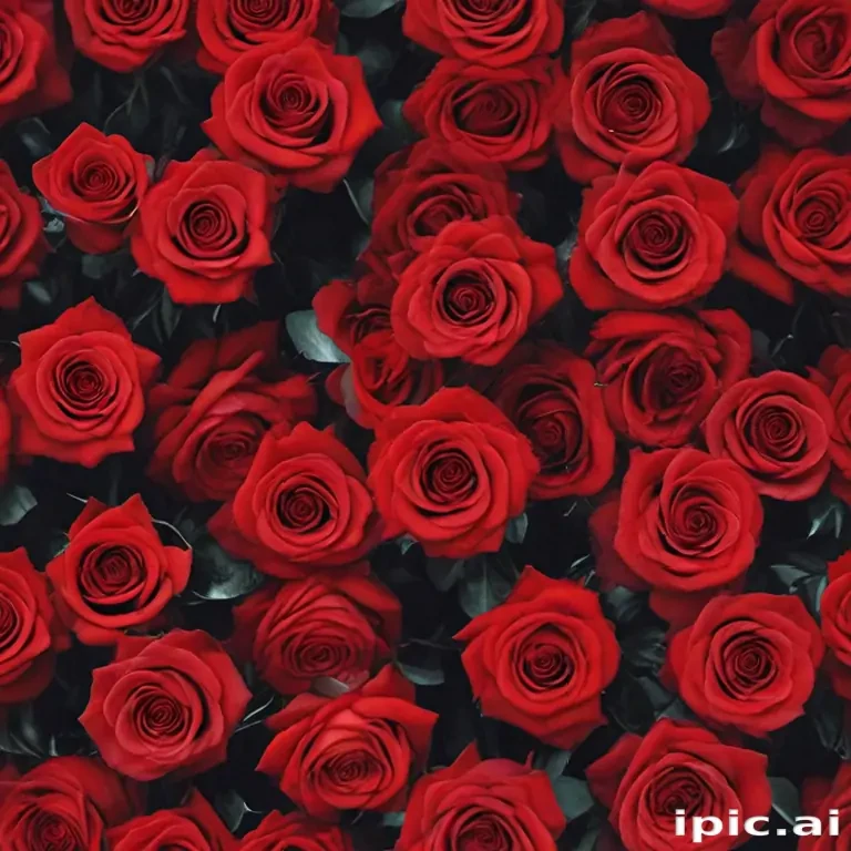red roses aesthetic