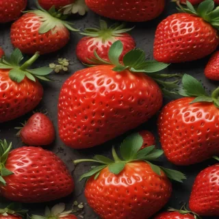 strawberry background aesthetic