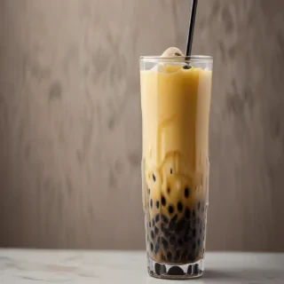 boba tea background