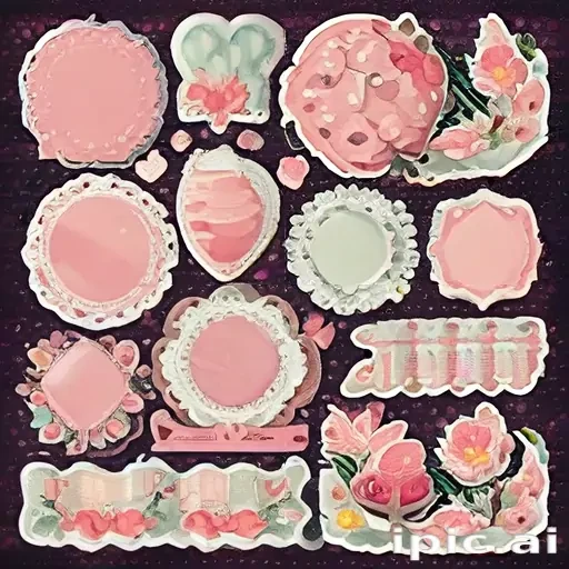 scrapbook stickers png