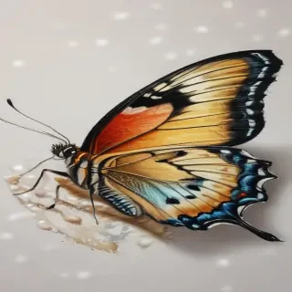 butterfly drawing png