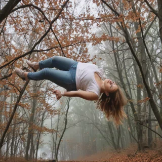 aesthetic falling