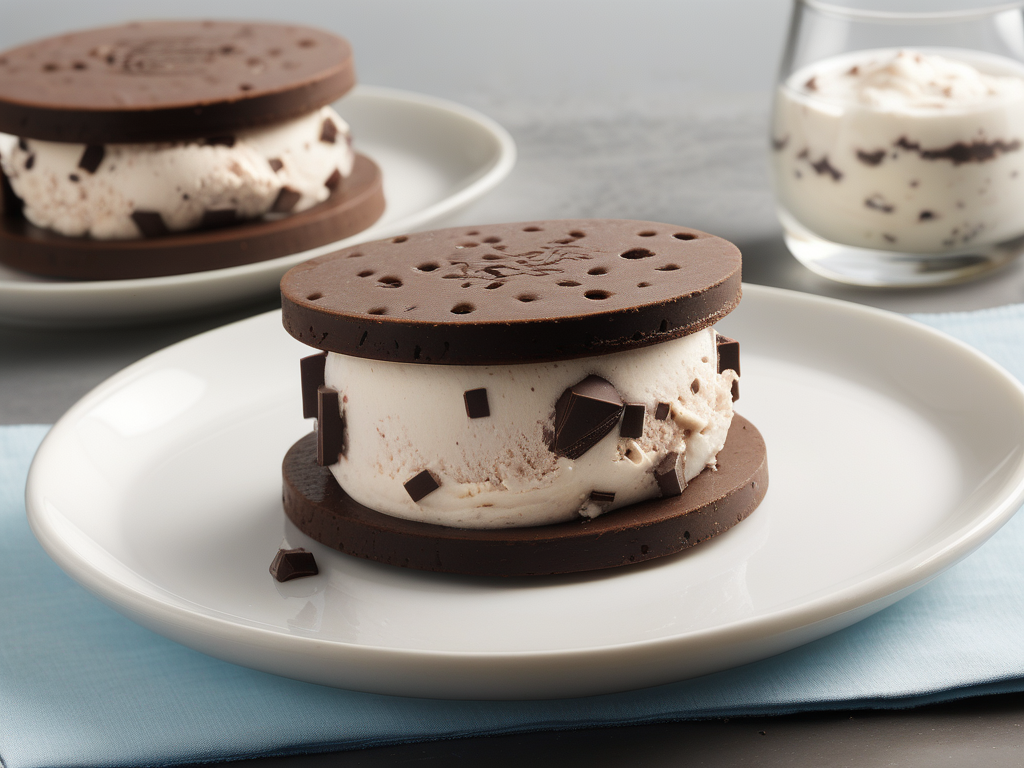 mississippi mud ice cream sandwich