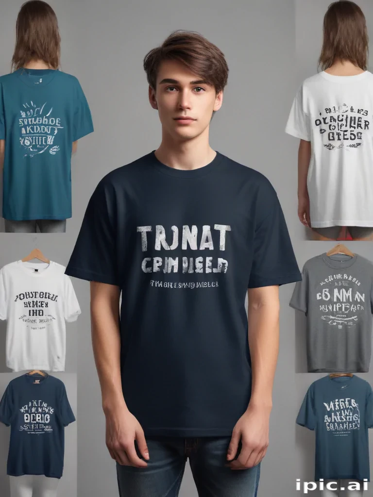 oversized t shirt mockup