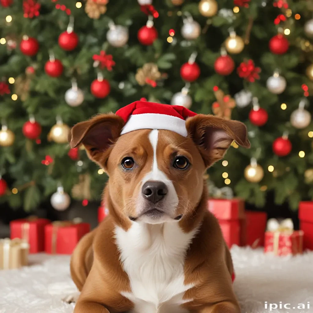 dog christmas backgrounds