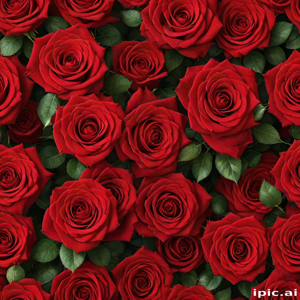 red rose background