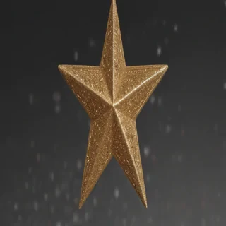 glitter star png
